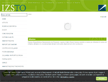 Tablet Screenshot of izsto.it